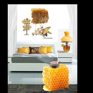 Canvas Fantasy Animation 3D Abstract “Bee” design print canvas painting/picture